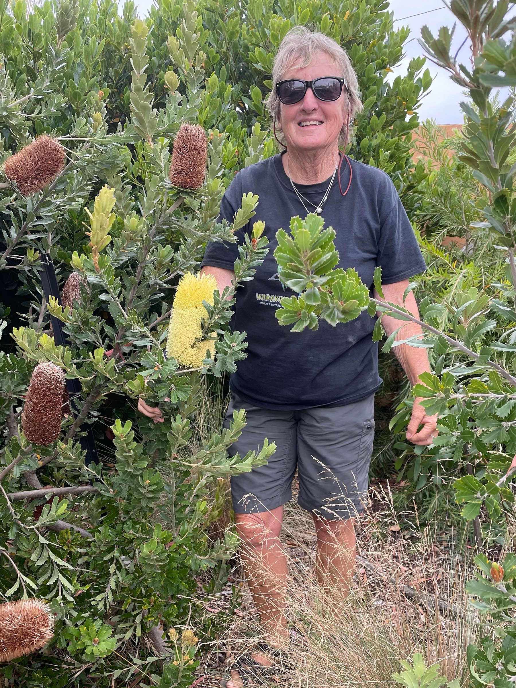 Clarence Climate Action’s March Climate Champion Lou Cunningham on her Lauderdale property.